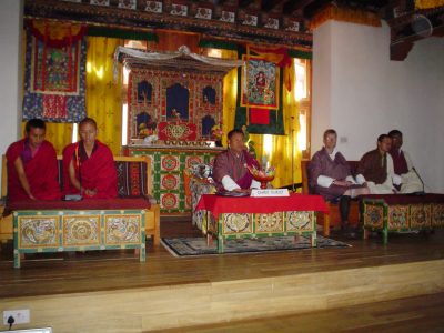 Opening ceremonies in Bhutan