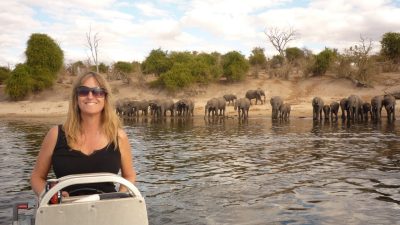 Kathy Alexander returns to Botswana each year to continue work on her research projects and sustainability efforts.