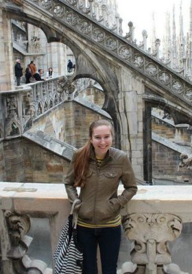 Cara Curran started planning a year in advance to spend a semester in Milan, Italy, as a management intern at the U.S. Consulate General.