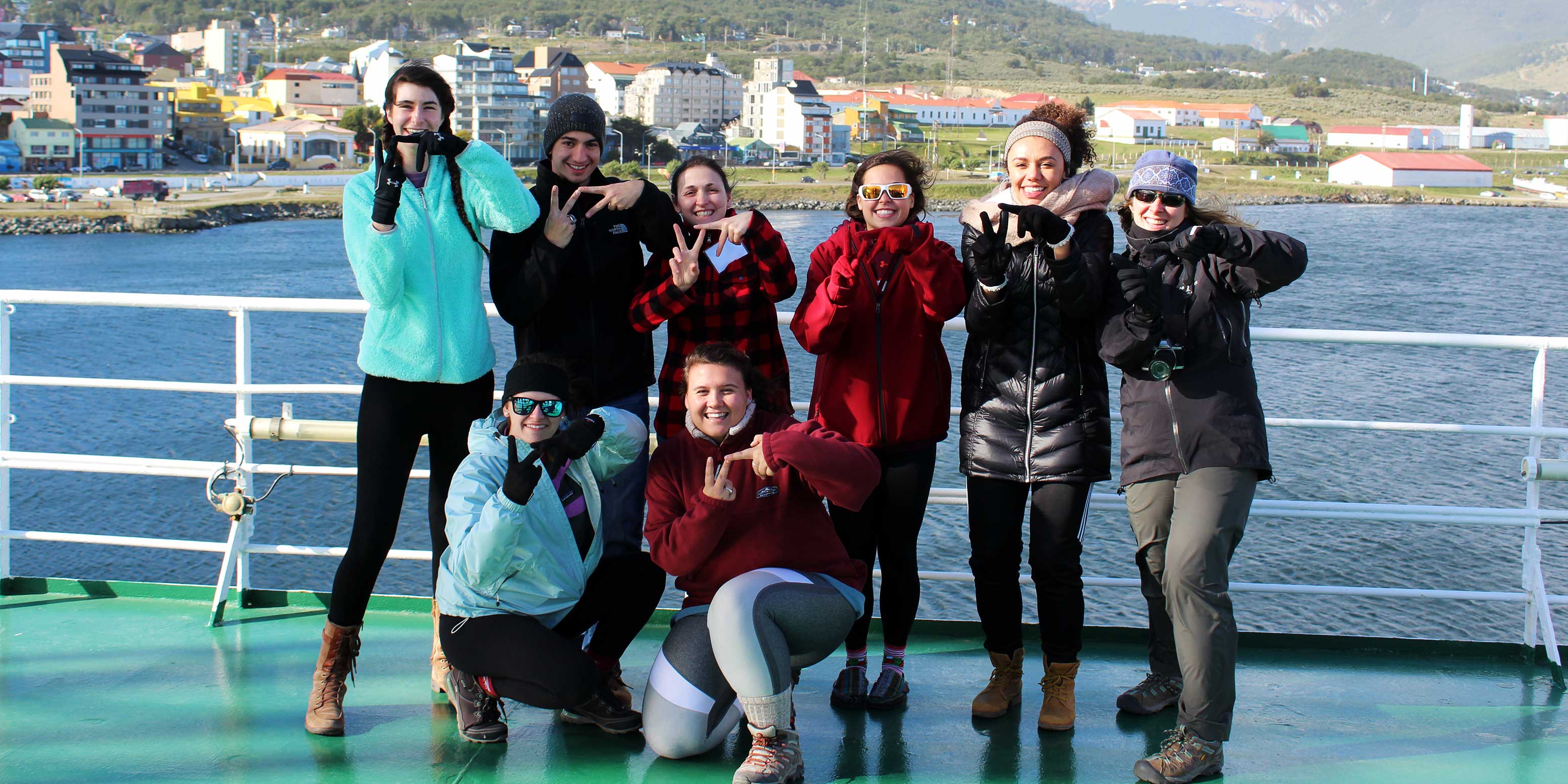 VT Students on Antarctica Study Abroad